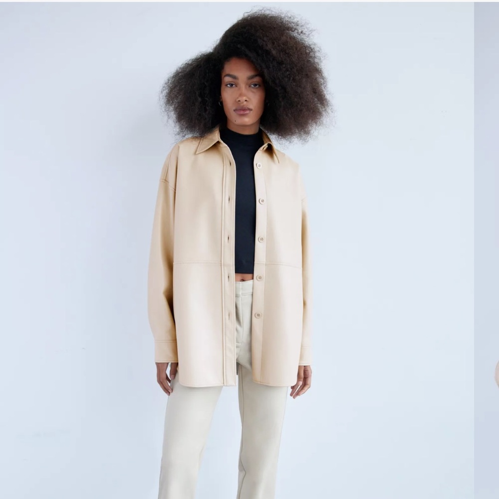 Aritzia Pelli Shirt Jacket